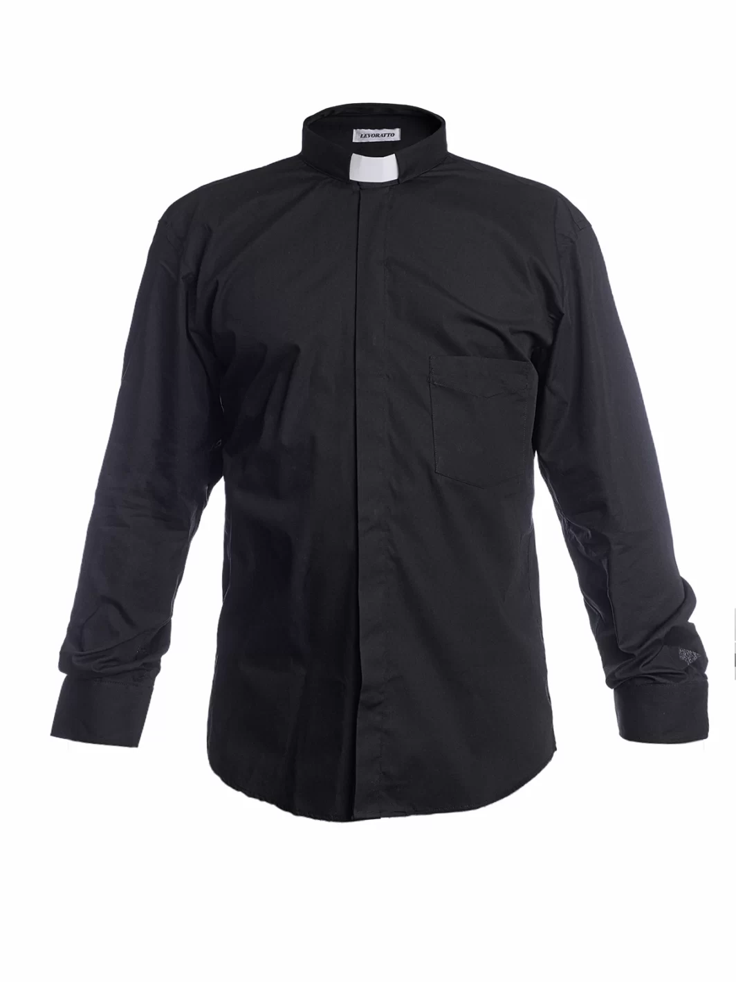 CAMISA CLERIMAN FIL A FIL Serie 300 ML NEGRO